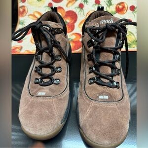 EUC Ryka Terrain Brown Suede Boots  Size 9